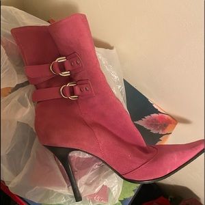 winter boots with heel